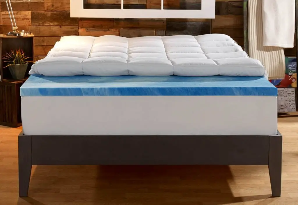sleep innovations dual layer mattress topper uk